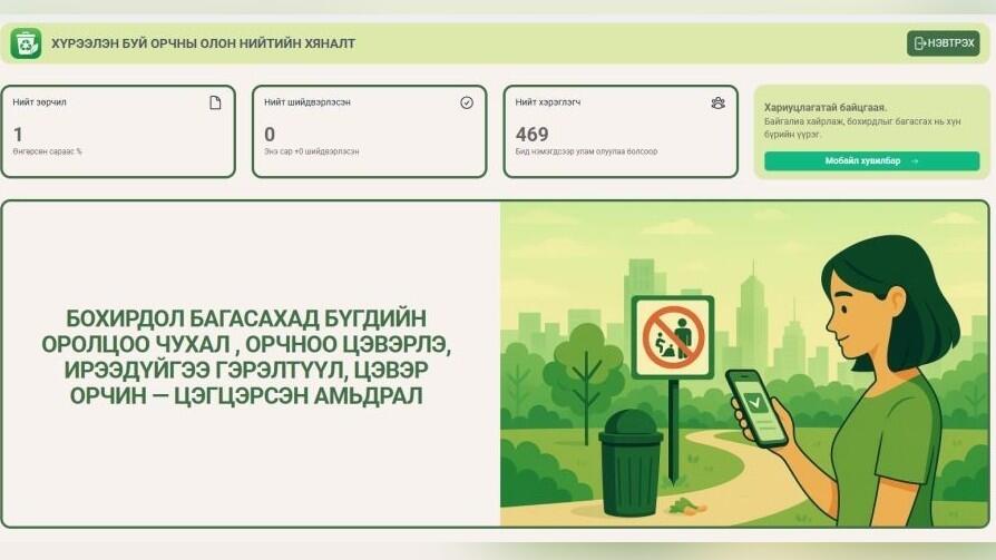 Совершенствование общественного экоконтроля в Монголии